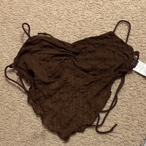 SHEIN Dark Brown Garment